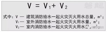 建筑物、構筑物-消防用水量計算